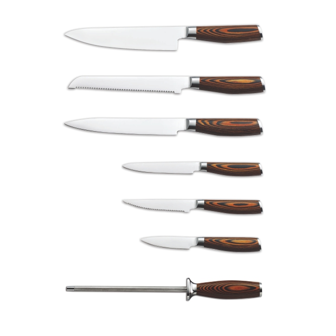FM024 11-PCS kitchen knife set