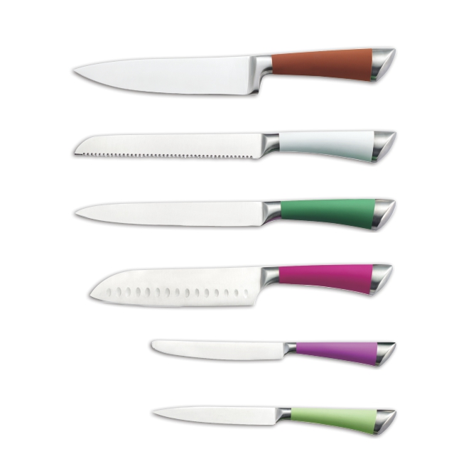 HL026 11-Pcs kitchen knife set