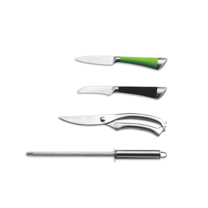 HL026 11-Pcs kitchen knife set