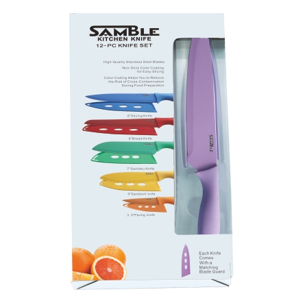 PP029 12-PCS KITCHEN KNIFE SET