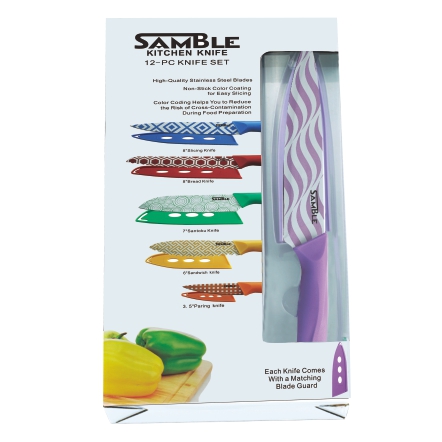PP045 7-PCS kitchen knife set
