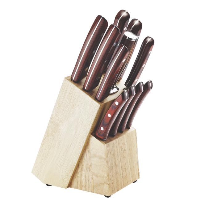 W009 12 PCS kitchen knife set